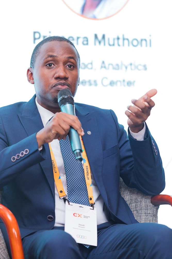 Daudi Mugabi participating in a Zoho CX Summit panel