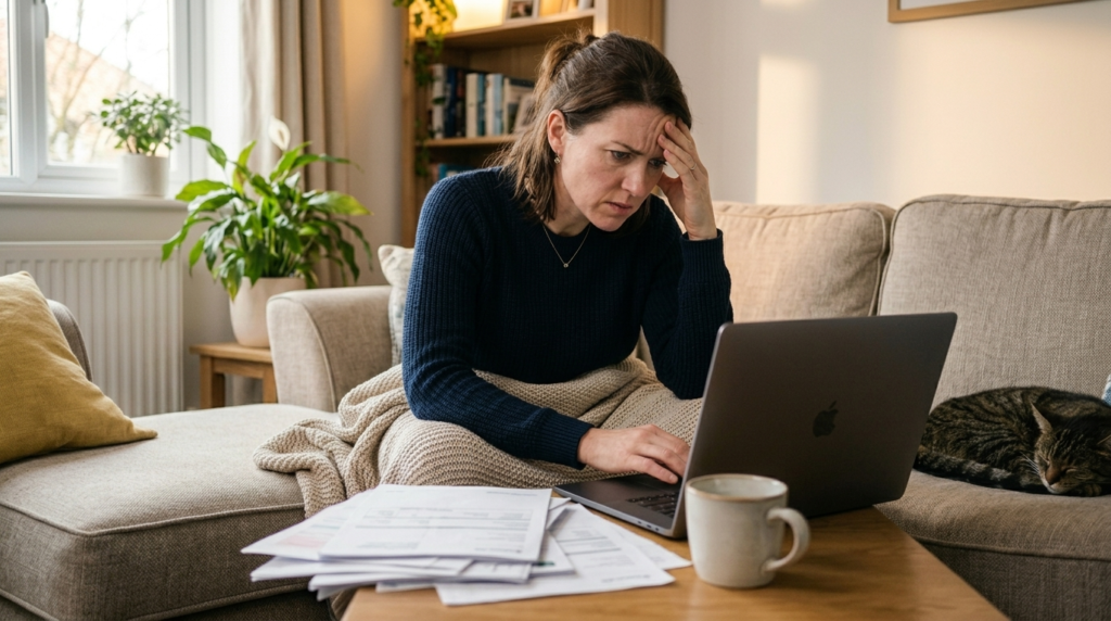 woman frustrated at laptop in 202604302034.webp