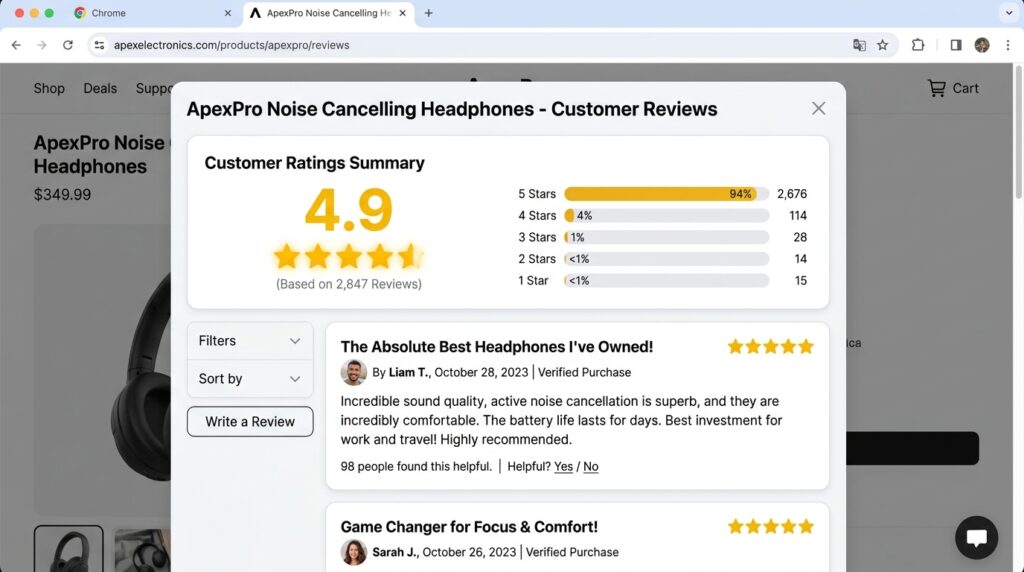 five star customer rating screen… 202606091923